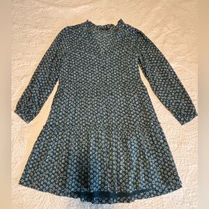 Vineyard Vines Navy tiered Floral Dress